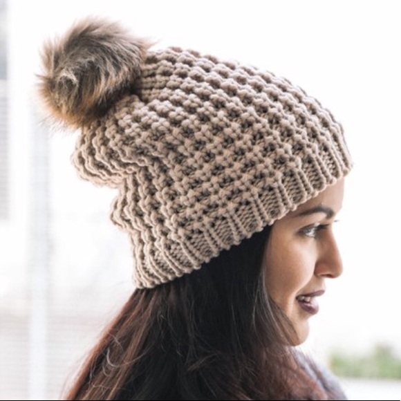 NWT Mocha Beanie - Picture 4 of 5